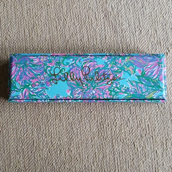 New Lilly Pulitzer Pen & Acrylic Note Pad Bundle - Picture 4 of 8